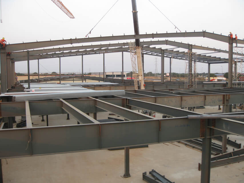Steel Structure Frame of Shopping Center