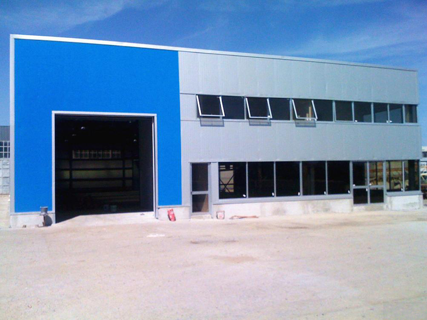 Pre Engineered Structural Steel Warehouse in Romania