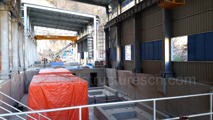 Peru steel building project for Hydropower station