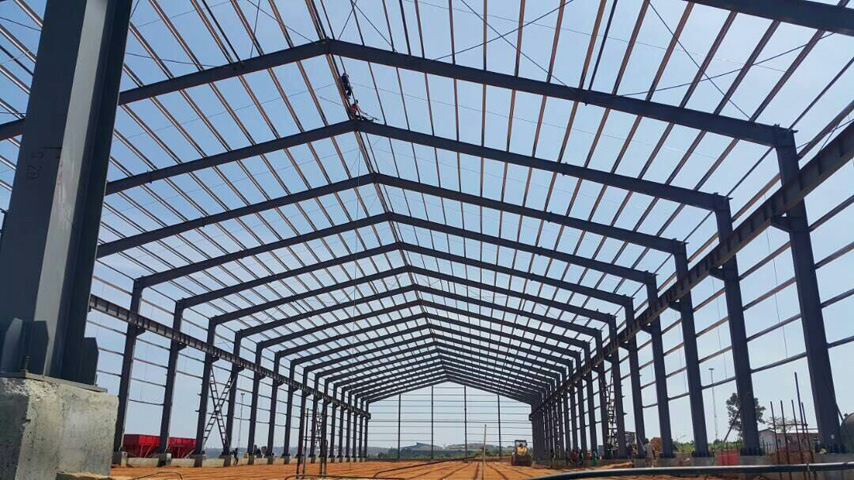Prefabricated Steel Warehouse Project in Uganda