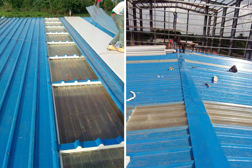 Steel Structure Plant Roof