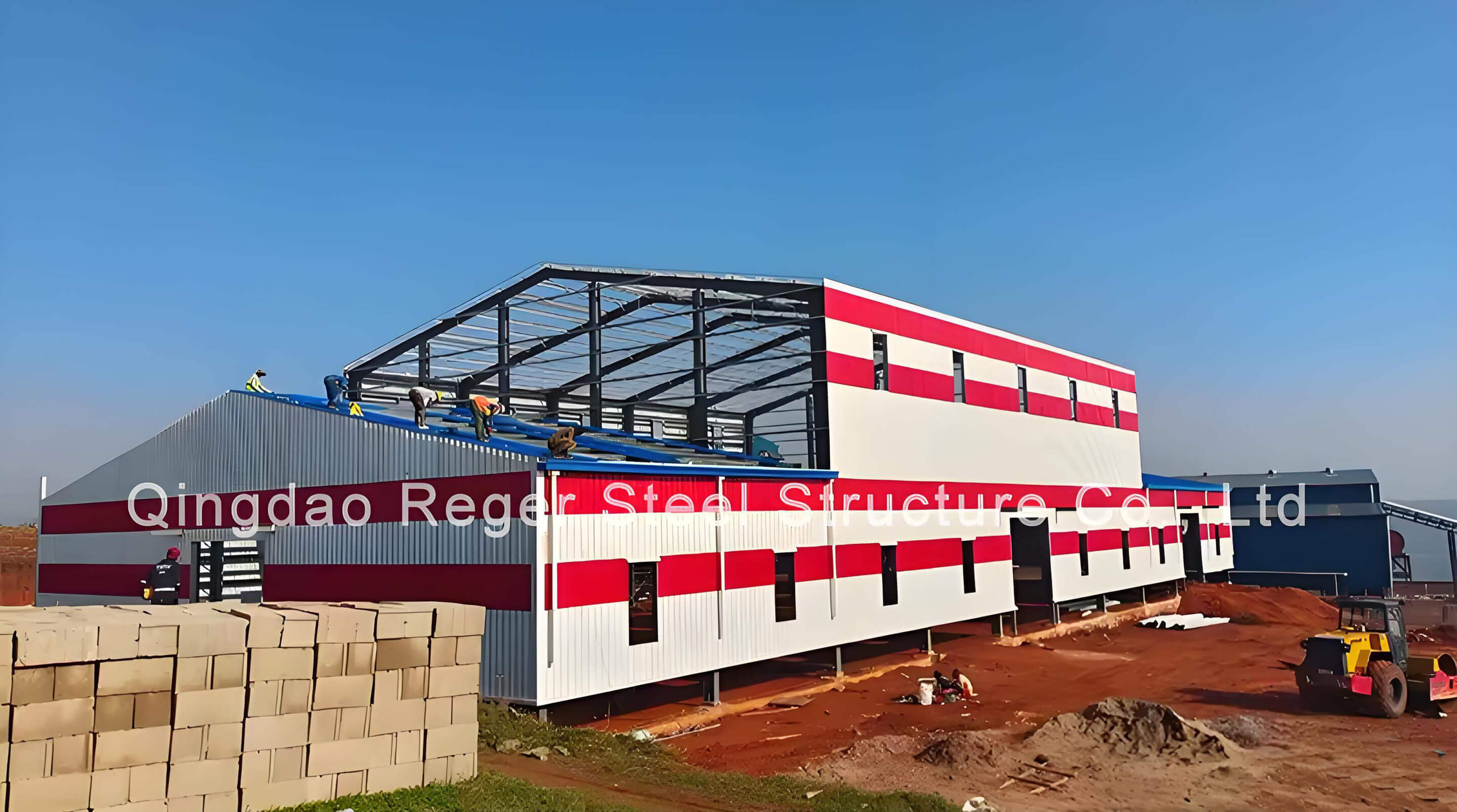 Factory Steel Building in Rwanda