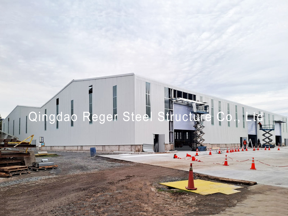 Chile multi span steel warehouse