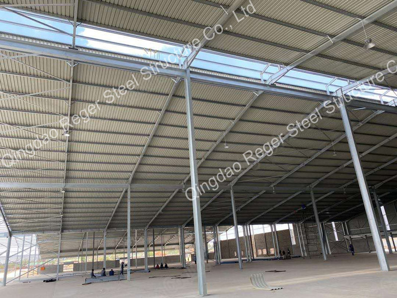 Malawi steel structure fertilizer Storage Building