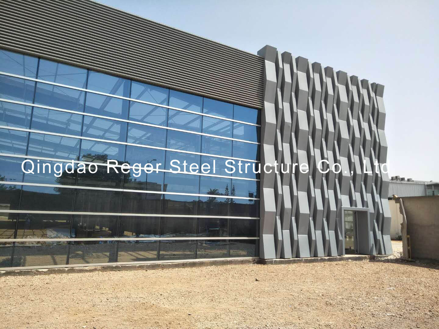 Prefab Steel Warehouse Office Building