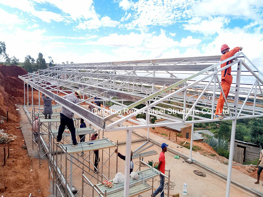 Madagascar Steel Prefab House Construction