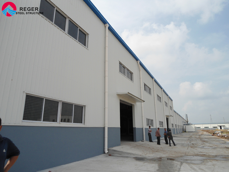 Steel Structure Factory Building for Tires Manufacturing