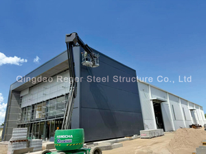  Uruguay Steel Factory Building with Mezzanine Office