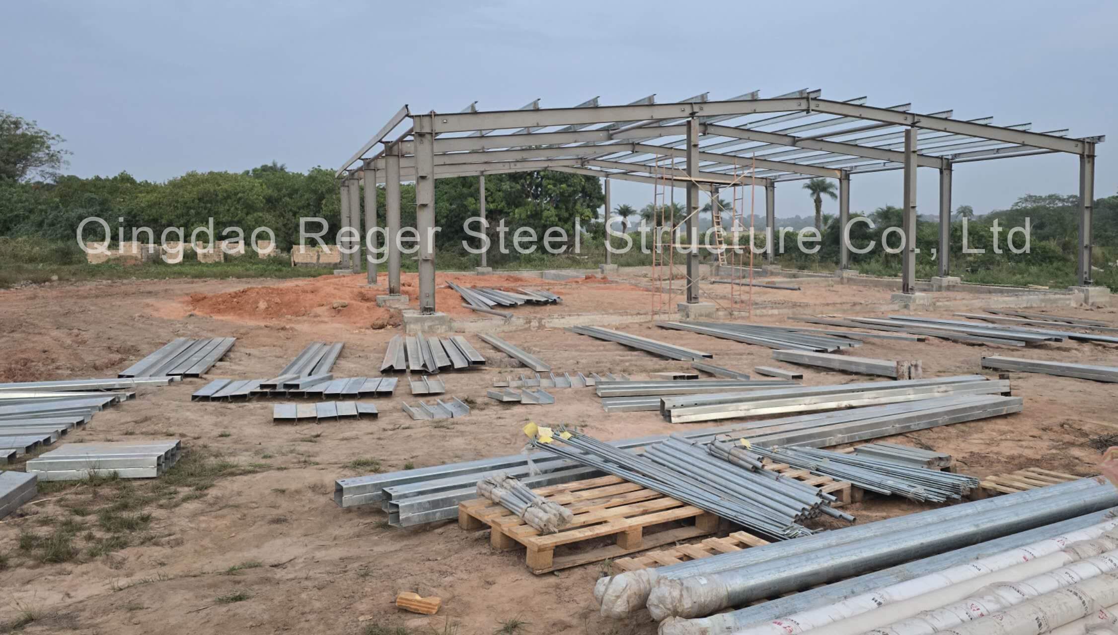 Brick Factory with Steel Structure