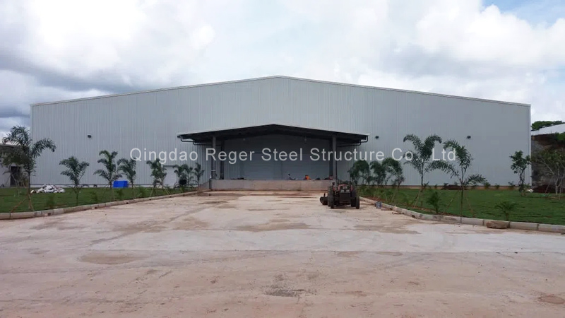 Sri Lanka Steel Structure Workshop and Office (4)