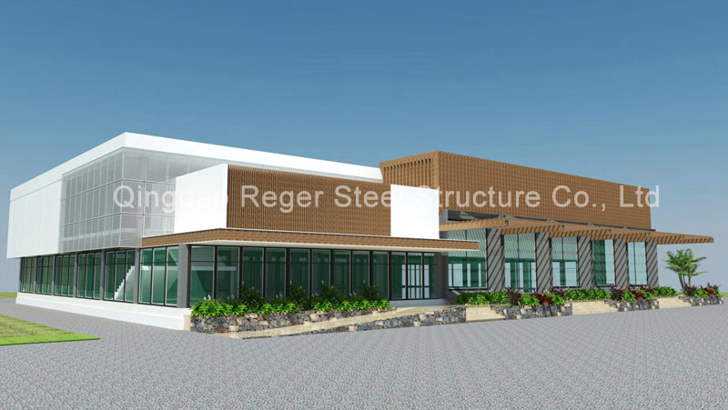Mauritius Steel Structure Commercial Building 3D picture