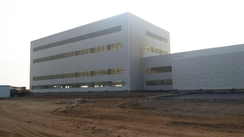 Saudi Arabia Steel Structure Plant Building Project