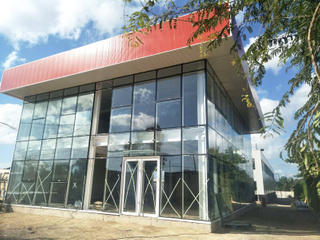 Steel Structure Prefab Cafe Shop Building