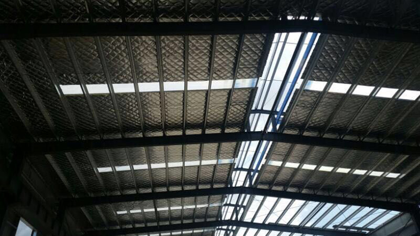Roof of Steel Structure Prefab Warehouse with Office