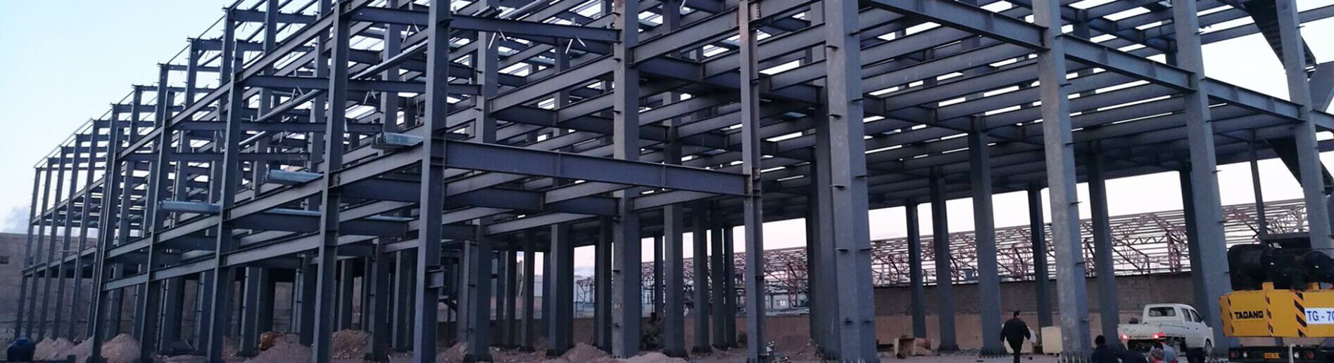 Industrial Steel Building - Prefabricated Steel Structure Factory Building in Algerial 