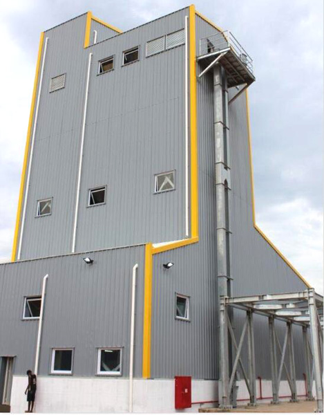  Steel Structure Feed Mill Plant
